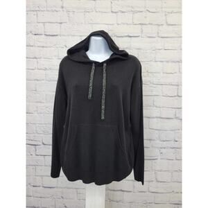 XXSMALL BLACK A390240 zuda Soft Hooded Pullover